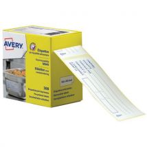 Etiquettes Traçabilité Alimentaire Pré-imprimée 98x40mm