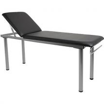 Table D'examen Médicale Avec Support De Rouleau - Noir