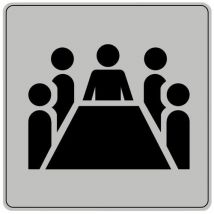 Pictogramme Iso 7001 Symbole Salle De Confer Ence 90x90 Mm