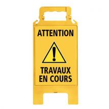 Chevalet Signalisation Danger Travaux En Cour S Jaune/noir