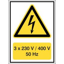 3 X 230v/400 V/50 Hz Type: Adhésif Longueur: 21