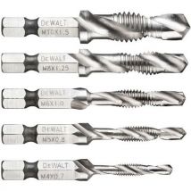 Jeu 5 Forets À Tarauder 156mm Emmanchement Hexagonal