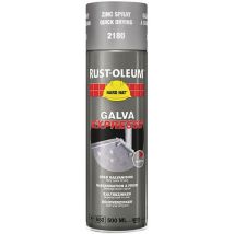 Peinture De Finition En Aérosol Hard Hat - 500ml - Gris Galvanisation