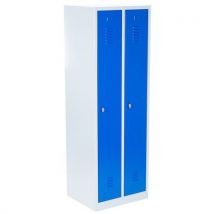Vest Ind Propre 2cases/socle Gr /bl+serrure Cle