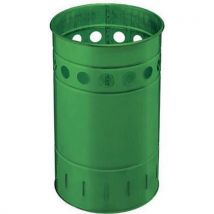Corbeille Acier Galvanisé 35 L - Vert