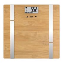 Pèse-personne Impédancemètre Terraillon BAMBOOFIT - 180 kg - Graduation 100g - Design Bambou