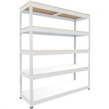 Rayonnage Manutan Rapid 1 1980x1830x610 5 Tab Gris Mela