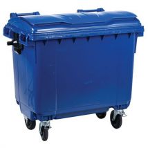 Conteneur 4 Roues 660l Bleu - Mobil Plastic