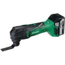 Hitachi 1 Multi-tool 18v 5a Li-ion Mode Auto + 8 Accessoires - Hikoki