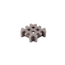 Caillebotis Securiline Gris Maille 19x19x30 Mm Panneau 1x2 M