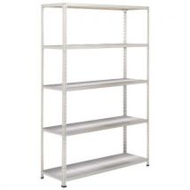Rayonnage Rapid 2 5 Tablettes Metal 1980x1525x610 Zingué