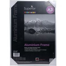 Cadre Photo Mural Aluminium A3 - Cristal