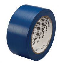 3M - Ruban Vinyle Usage Général 764 Bleu - 33m x 50mm - Résistant et Durable