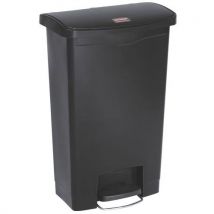 Rubbermaid - Collecteur Slim Jim Step On Front Step Plastique 50 L Noir