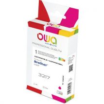 Owa - Cartouche d'encre remanufacturée Brother LC-3217 Magenta - 550 pages - Éco-responsable