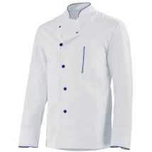 Veste De Cuisine Alain Blanc/marine T1 - Unisexe