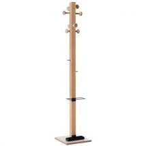 Porte Manteaux En Bois Massif Easycloth Modèle C Noir