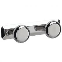 Patère 2 Têtes Util Chromé