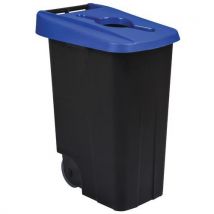 Poubelle 85 L Movatri Noir / Bleu