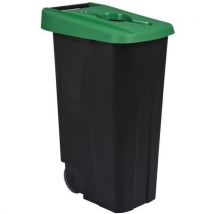Poubelle 110 L Movatri Noir / Vert