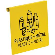 Plaque Tri Plastique Tubag Jaune Colza - Ral 1021