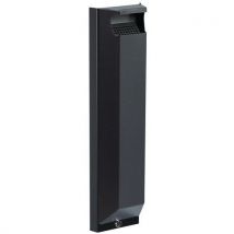 Cendrier 3 L Mural Arkea Avec Serrure Anthracite Mat