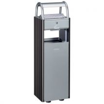 Cendrier 6 L Avec Corbeille 30 L Kopa Gris Mang. - Gris