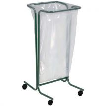 Support De Sac 110 L Tubag À Roulettes Vert Mousse