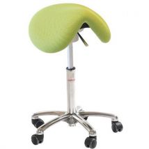 Global Professional Seating - Siège Dalton Flexmatic Haut - Tissu 3D Vert - Réglable 60-86cm - 110kg - Mobilier d'atelier