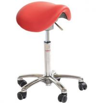 Siège Mini Flexmatic - Imitation cuir Rouge - Medium - Global Professional Seating