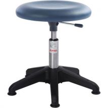 Tabouret Beta Octopus-imitation Cuir-medium-patin-bleu
