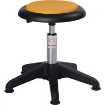 Tabouret Micro Octopus-imitation Cuir-bas-patin-orange