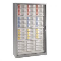 Arm Monobloc Ridx 198x120 Alu Et 72 Tiroirs G Ris Clair