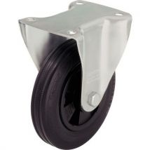 Roul Fixe D=200mm F=205kg Corps Polypro B Dg Caoutchouc