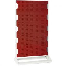 Rack Perfo mobile gris clair / rouge 16917107.24V - Bott