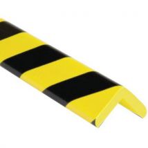 Profilé De Protection Noir/jaune Type H+ En 10x1m
