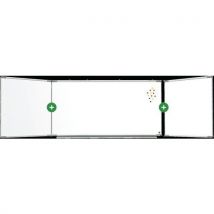 Triptyque Solution Émail Blanc Feutre 100x200 Ouvert 100x400