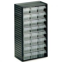 Armoire Tiroirs Transparents 24 Tiroirs Sans Séparation