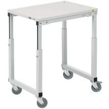 Desserte Mobile Sap Plateau 500x700mm 150kg