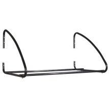 Support De Pneus Mural En Tube 25 Mm Peinture Poudre Époxy