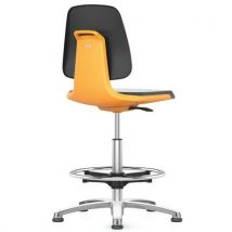 Siège d'atelier Labsit - Dossier Flex 3D, Orange, 11.5 kg - Bimos