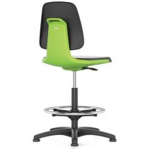 Siège d'atelier Labsit - Dossier Flex 3D, Coloris Vert, 10 kg - Bimos
