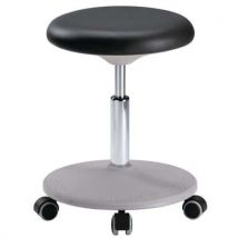 Tabouret D'atelier Esd Labster Revêtement Similicuir "skai"