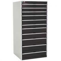 Armoire atelier tiroirs SL-87 - 11 tiroirs, Anthracite - Bott