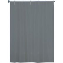 Rideau De Douche Uni En Peva - Gris Magma - Arvix
