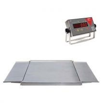 Plate-forme De Pesage Inox 1500x1500mm 1500kg/500g