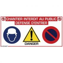Panneaux De Chantier 800x400mm