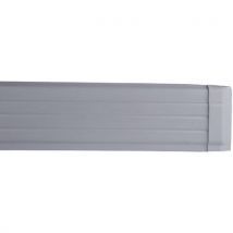 Plinthe Murale 84mmx14mm L.6000mm Gris