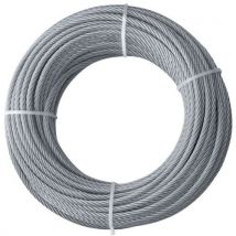 Rouleau 50m Cable Acier Inox Diametre 8mm