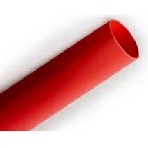 3M - Gaine thermorétractable GTI 3000 - Rouge 39/13mm - 1m - Paroi fine pour électricité